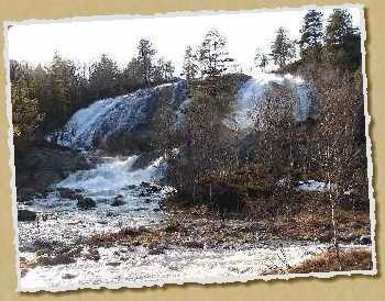 Wasserfall des Varys