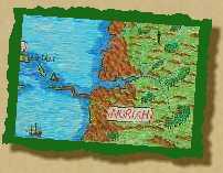 Die gro&szlig;e Bucht zwischen Merkhad und Tiron